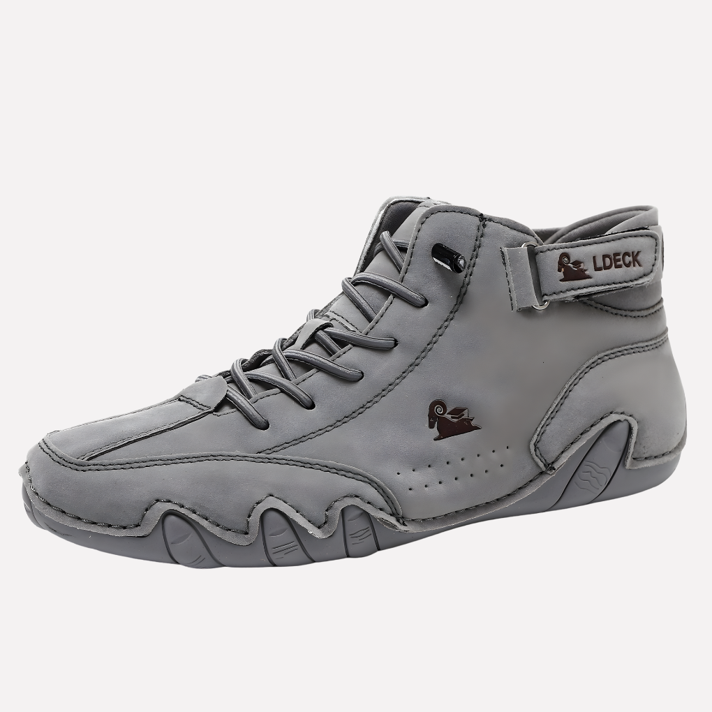Herren Leichte Leder Barfußschuhe