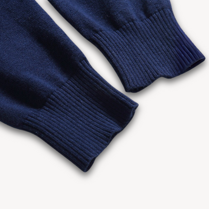 V-Ausschnitt Pullover Schmal Schnitt Business