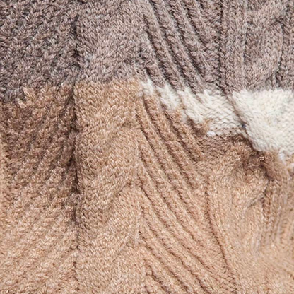 Herren Strickpullover Locker Freizeitpassform