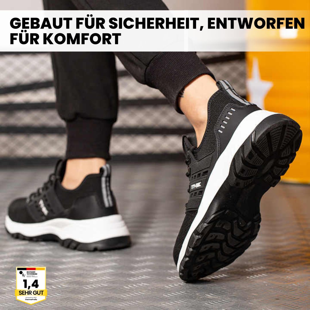 Ergonomischer Sicherheitsschuh Schmerzlindernd Zertifiziert EN ISO