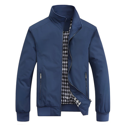 Herrenjacke Modern Reißverschluss Edward