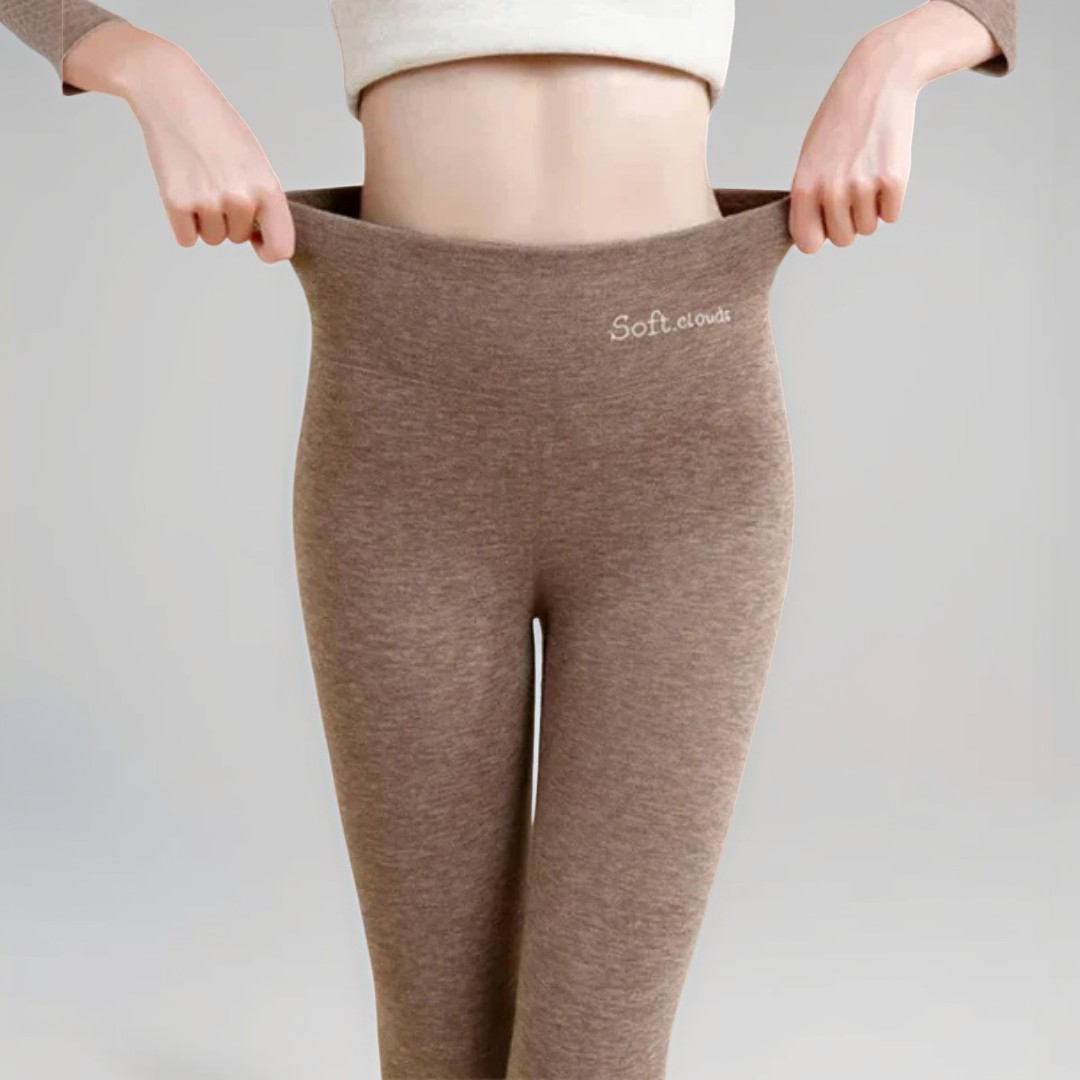 Damen Schlankmachende Leggings Wärme Isolierend
