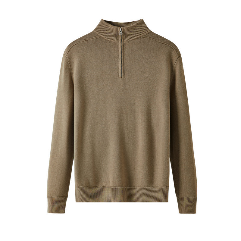 Victor Herren Pullover Reißverschluss Lässig