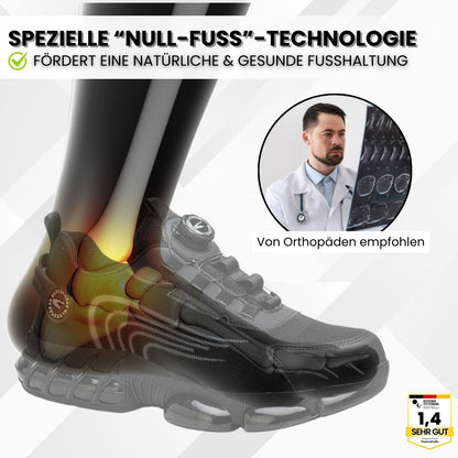 Ergonomischer Sicherheitsschuh Schmerzlindernd EN ISO 20345