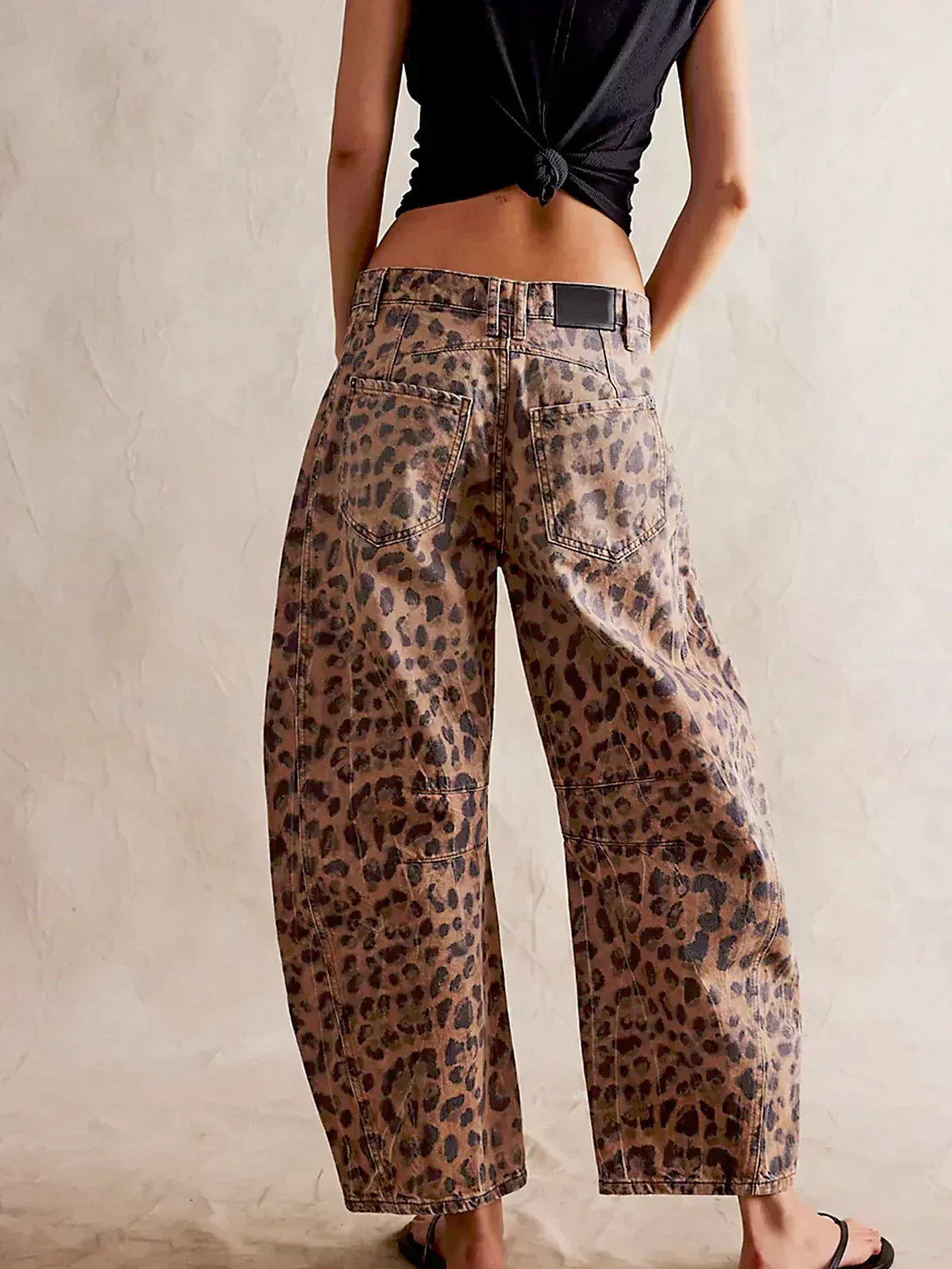 Damenjeans Moderne Stil Komfort Schwarz - Norvielle