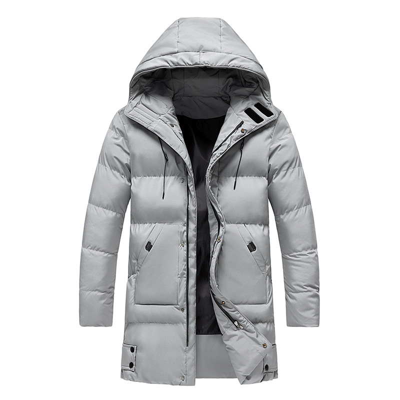 Herren Parka Wasserdicht Gerade Form