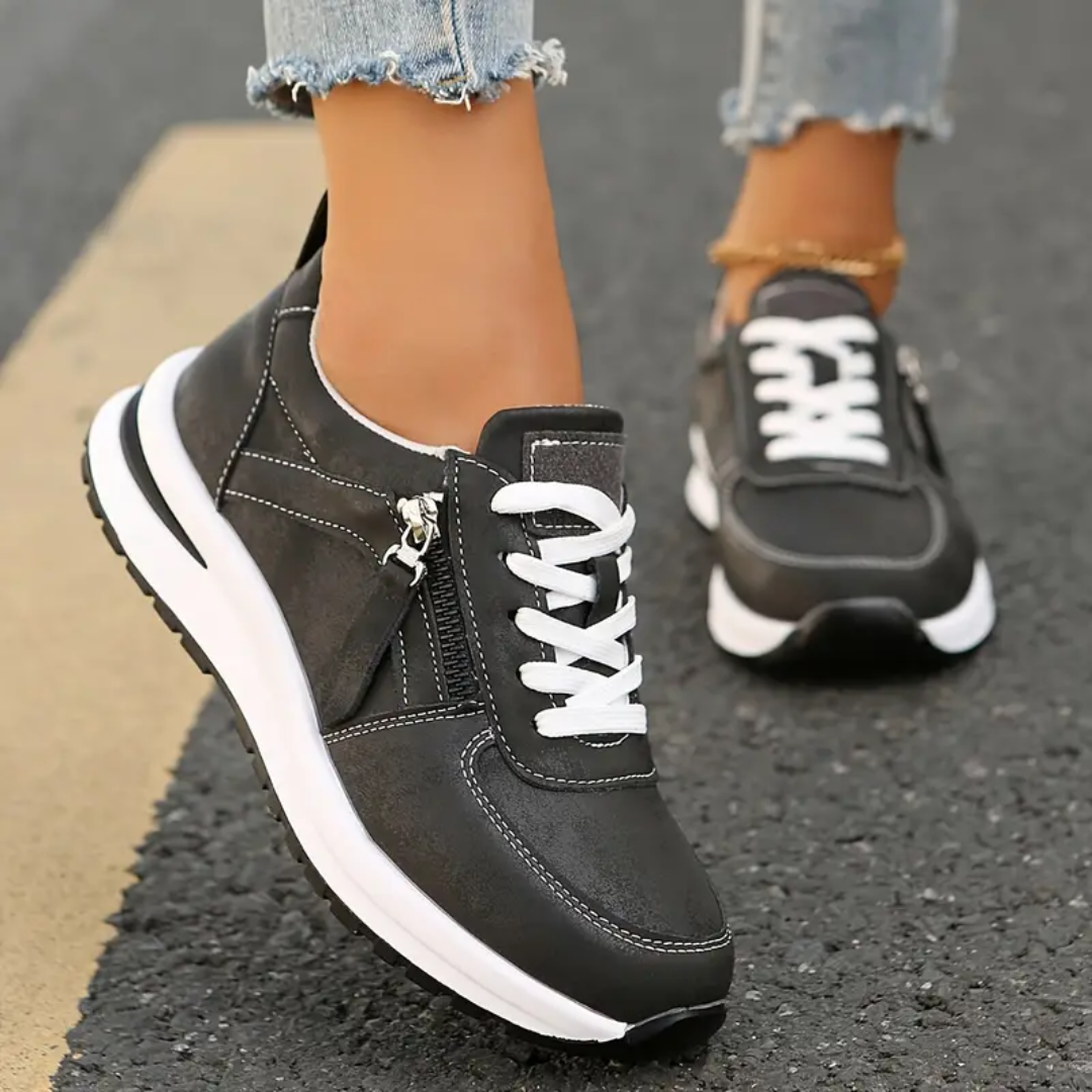 Norvielle Damen Orthopädische Sneaker Komfortschuhe