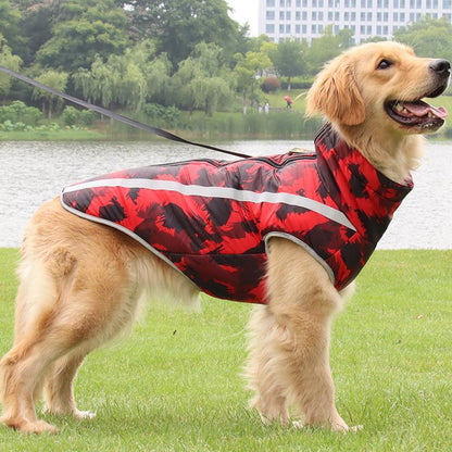 Wasserdichte Hundewinterjacke Atmungsaktiv Regenjacke