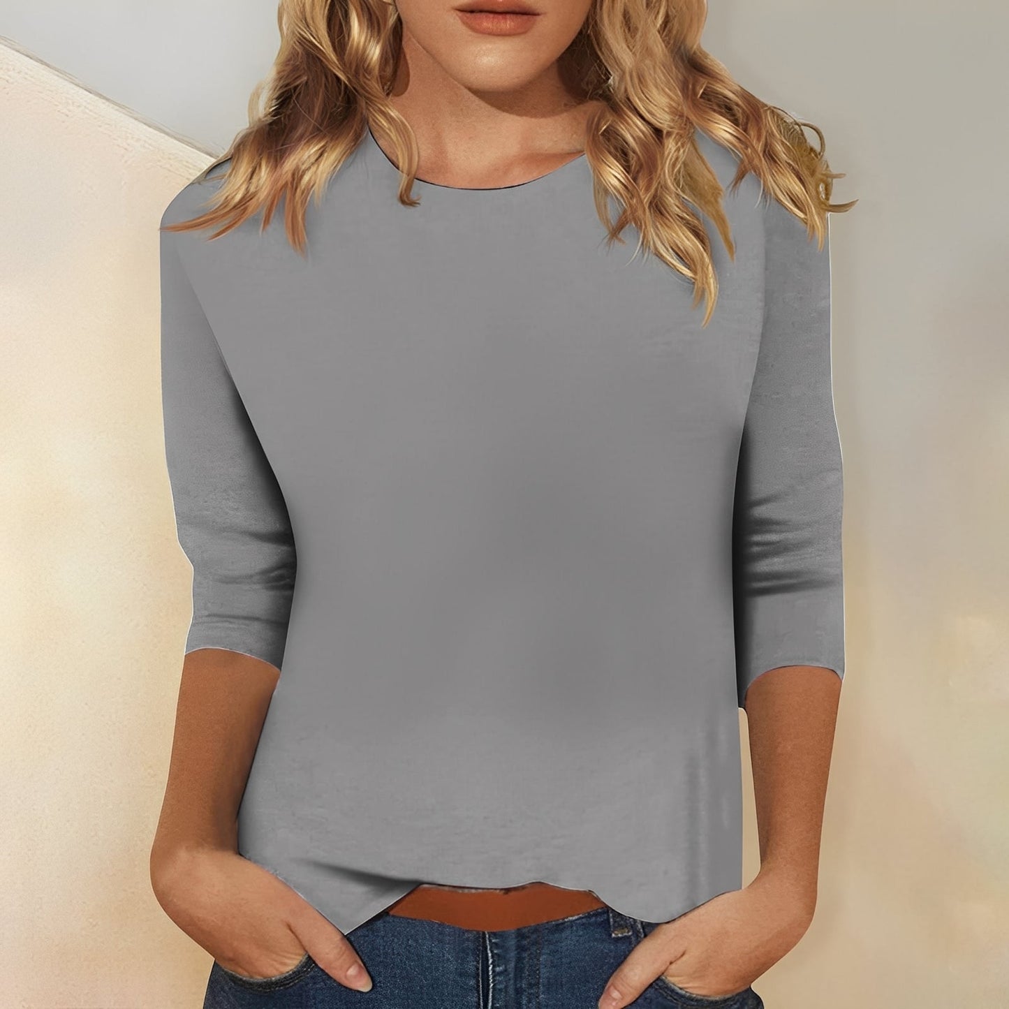 Damenhemd Lockeres Design
