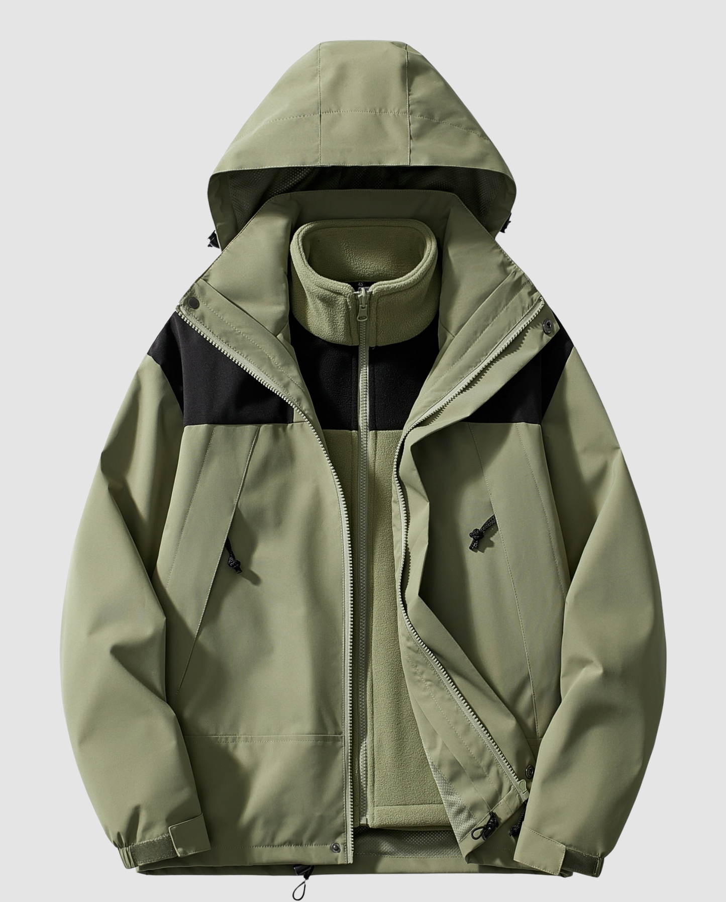 Damen Winterjacke Fleece Warm Norvielle
