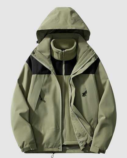 Damen Winterjacke Fleece Warm Norvielle