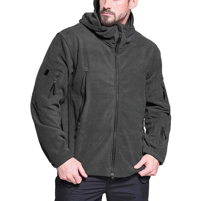 Norvielle Herren Fleecejacke Winddicht