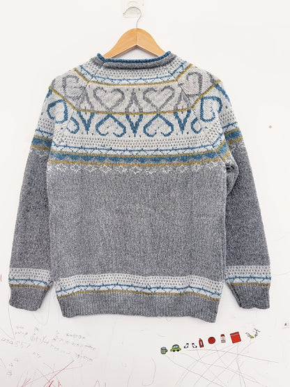 Eleganter Nordischer Pullover Warm Für Damen Herren Winter