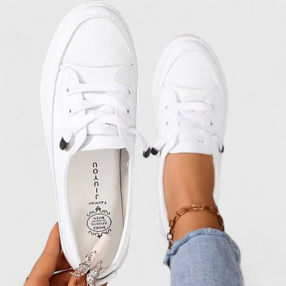 Damen Klassische Schnürsneaker Frühling