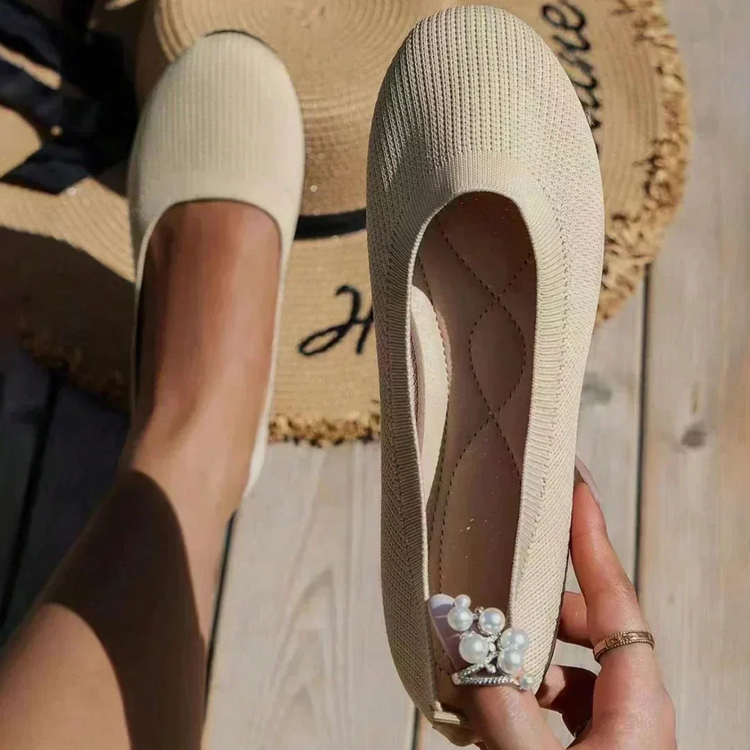 Norvielle Damen Rutschfeste Laufschuhe Atmungsaktives Material