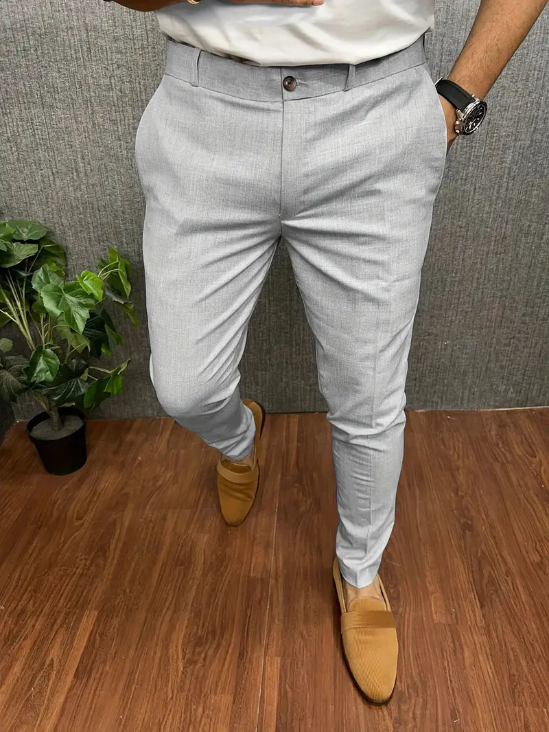 Herren Halbformelle Hose