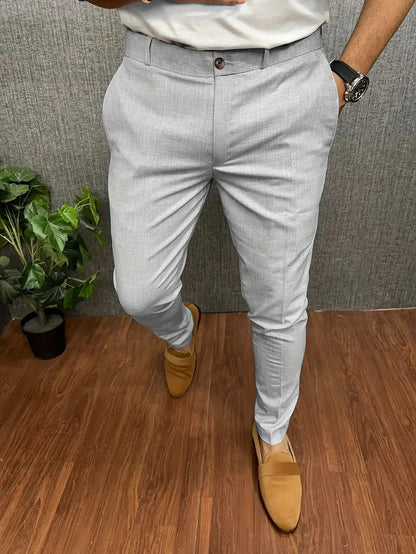 Herren Halbformelle Hose