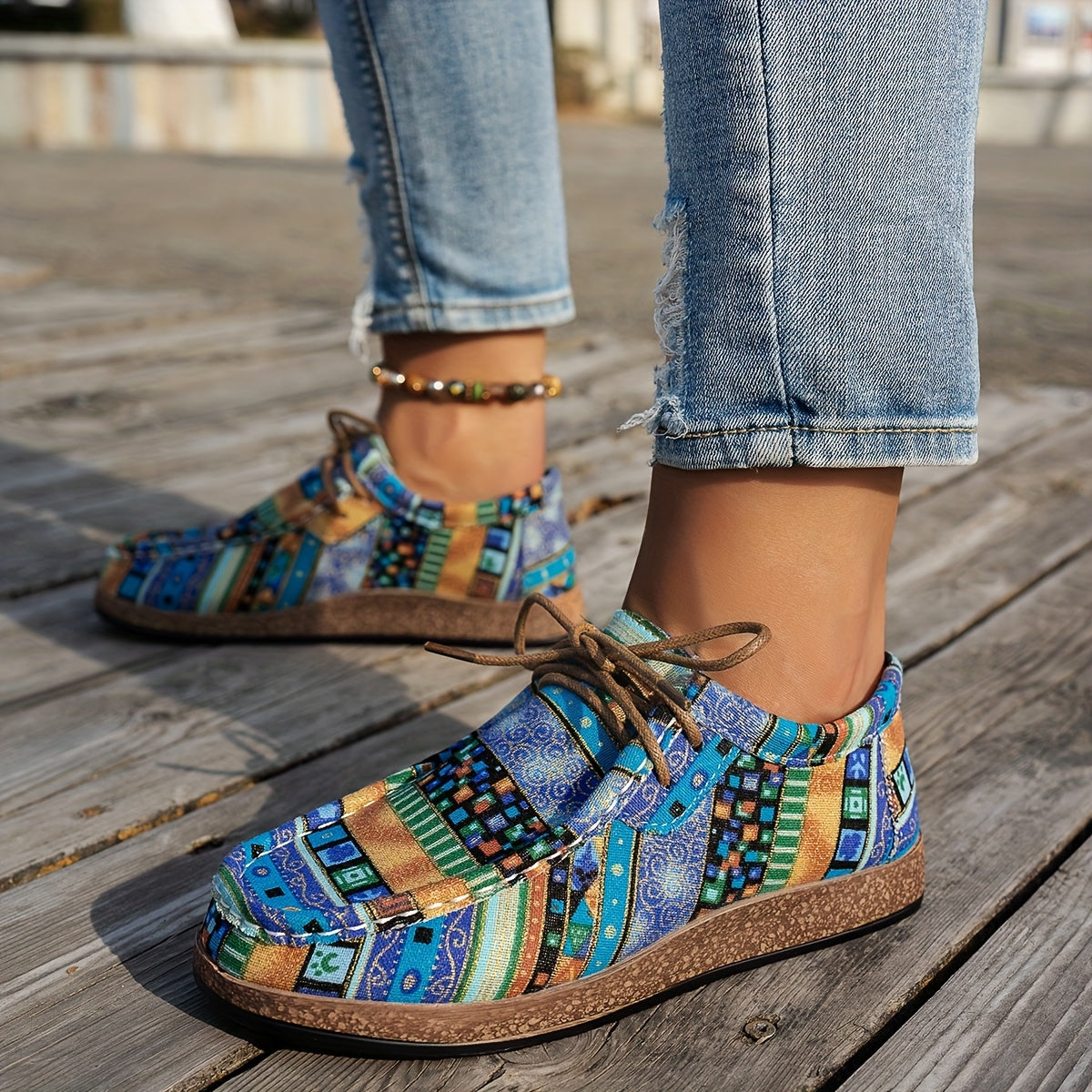 Damen Orthopädische Sneakers Leicht Bequem