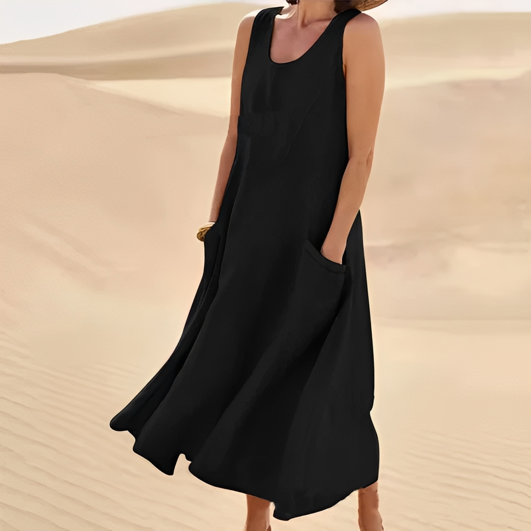 Damen Sommerkleid Modern Leicht Farbenfroh