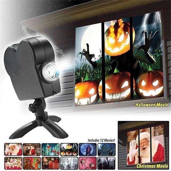Halloween Projektor Gespenstische Lichteffekte