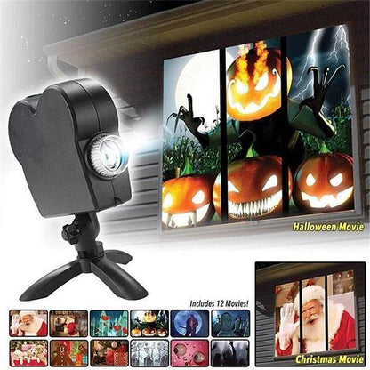 Halloween Projektor Gespenstische Lichteffekte