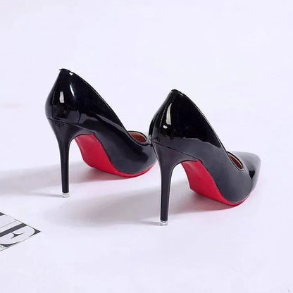 Damen Stiletto High Heels Spitz Zulaufend