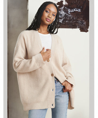 Damen Strickjacke Komfort Eleganz