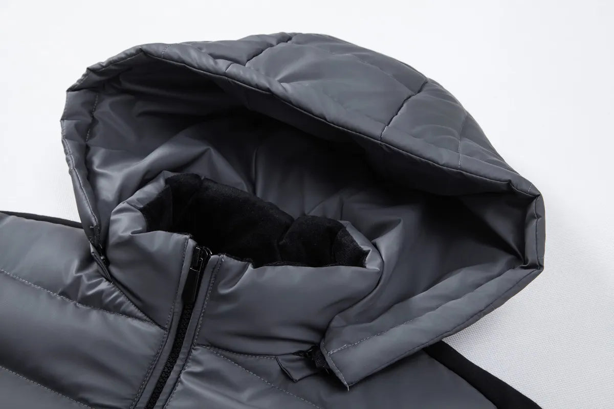 Herren Winterjacke mit Kapuze Freizeitjacke