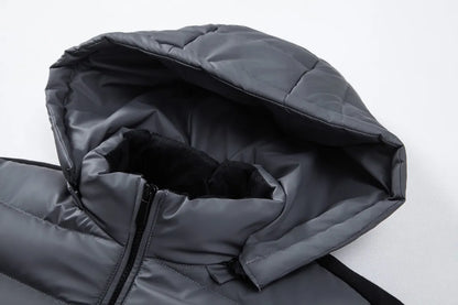 Herren Winterjacke mit Kapuze Freizeitjacke