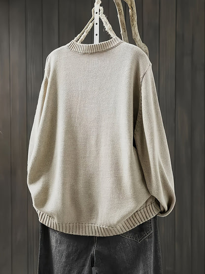 Damen Cardigan Bequem Stilvoll