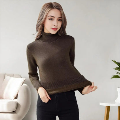 Norvielle Damen Fleece-Pullover Stilvoll