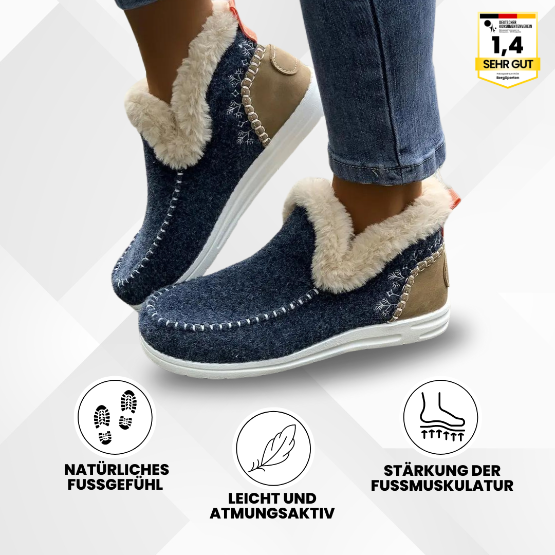 Ergonomischer Komfortschuh Plüschgefüttert Schmerzlindernd
