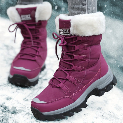 Damen Winterstiefel Wasserfest Rutschfest