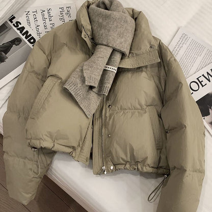 Damen Steppjacke Stehkragen