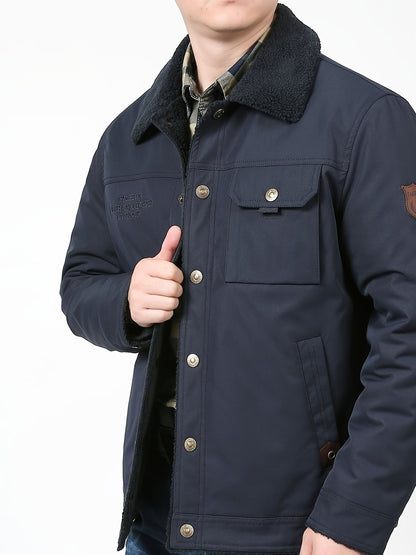 Herren Winterjacke Warm Wasserabweisend Mit Futter -> Herren