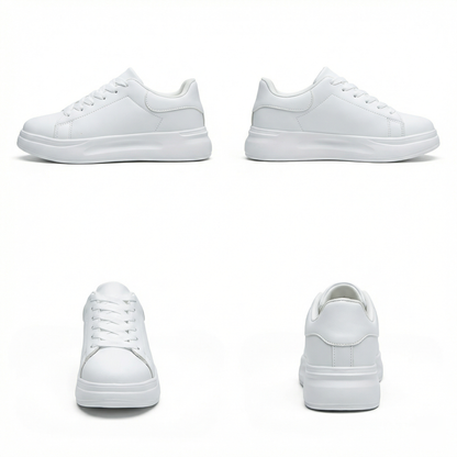 Bequeme Damen Sneaker Schnürung Weich