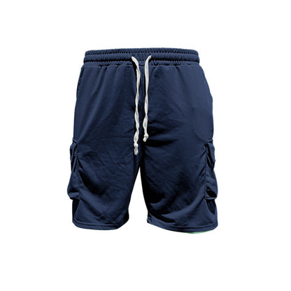 Norvielle Herren Sportanzug T-Shirt Werkzeugshorts