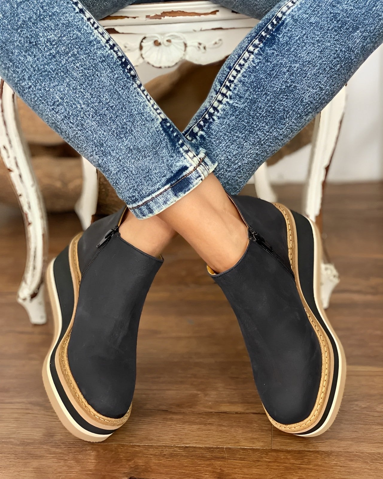 Damen Stiefel Trendlook