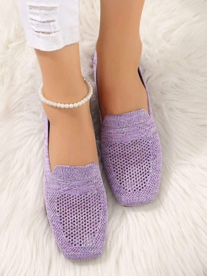 Norvielle Damen Flache Schuhe Rutschfest