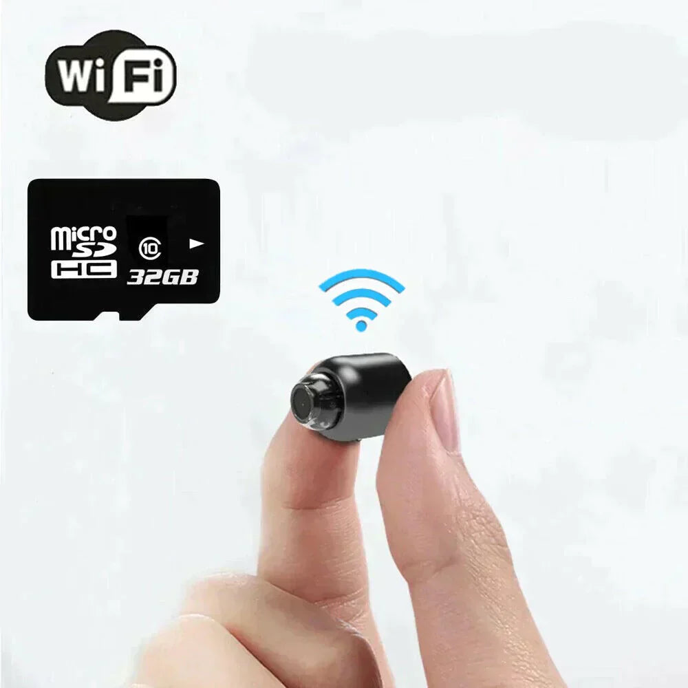 Kleine WiFi Überwachungskamera Nachtsicht IP Sicherheitskamera
