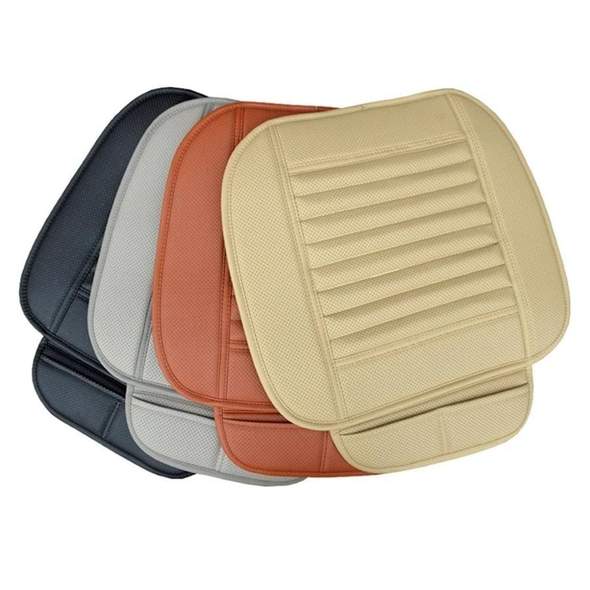 Leder Autositzkissen Bambuskohle Geruch absorbierend