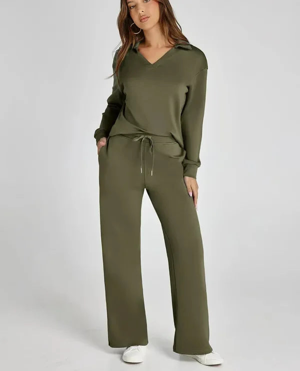 Damen Hoodie-Set Weich Warm Bequem