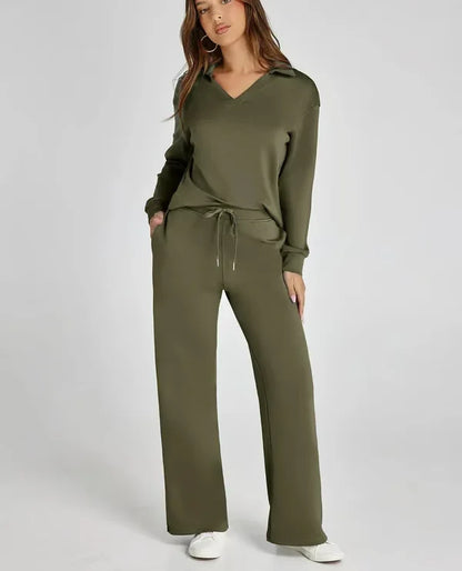 Damen Hoodie-Set Weich Warm Bequem