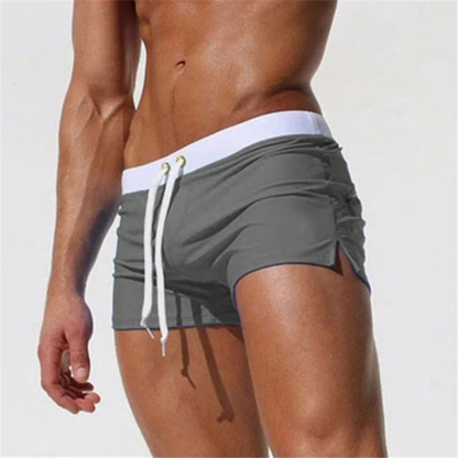 Herren Badeshorts Kordelzug Kurz