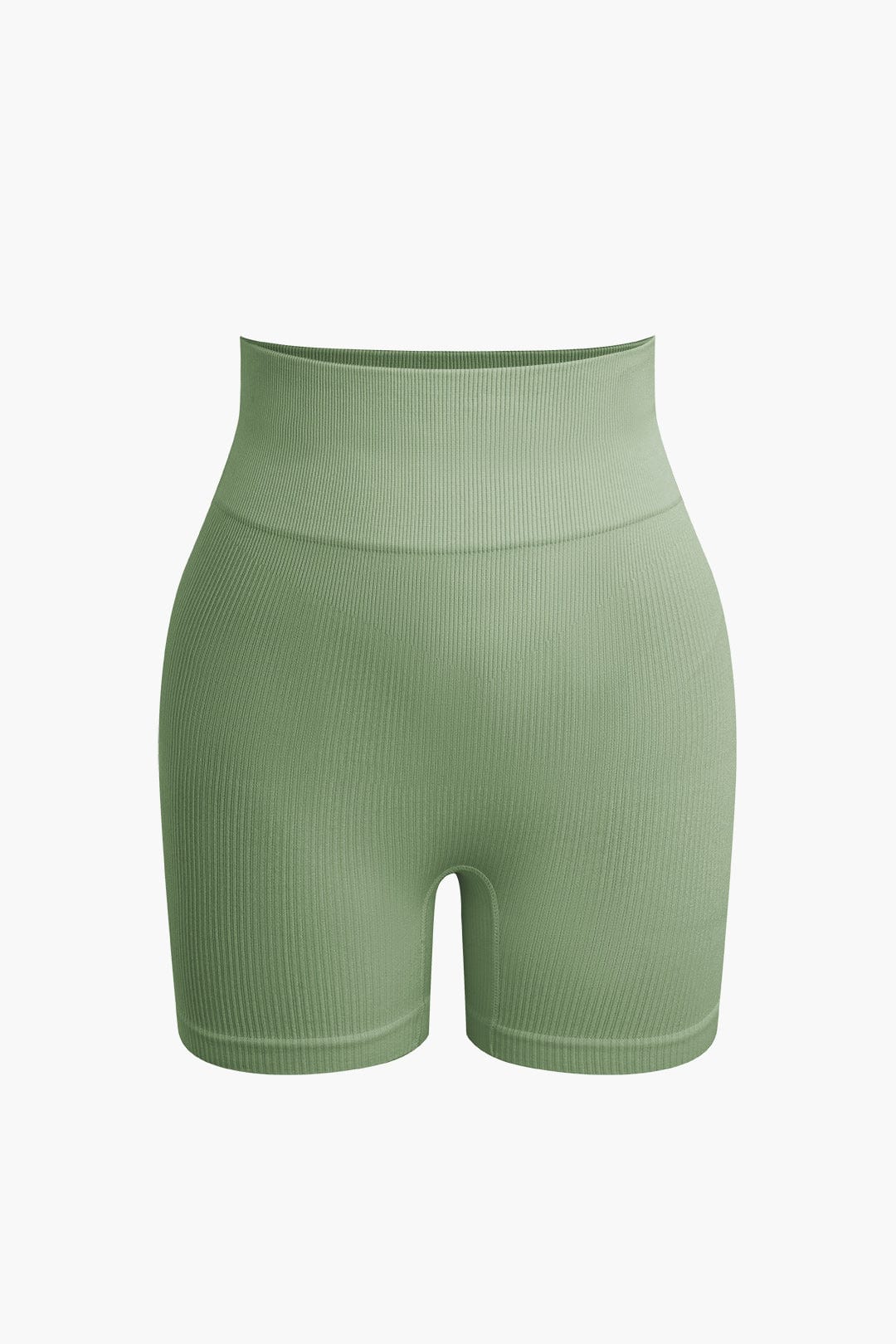 Damen Sport-Set Nahtlos Crop- Yoga-Shorts
