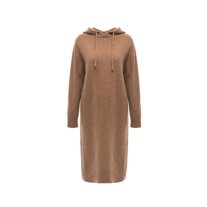 Damen Kapuzenkleid Norvielle