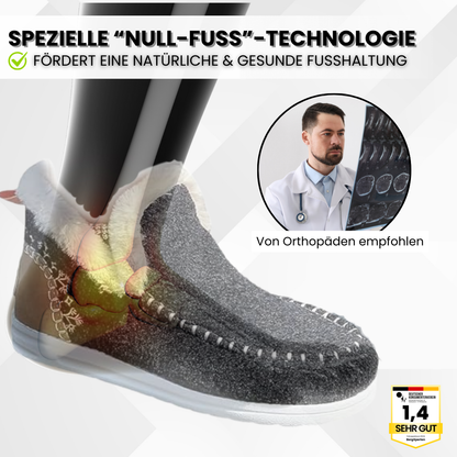 Ergonomischer Komfortschuh Plüschgefüttert Schmerzlindernd