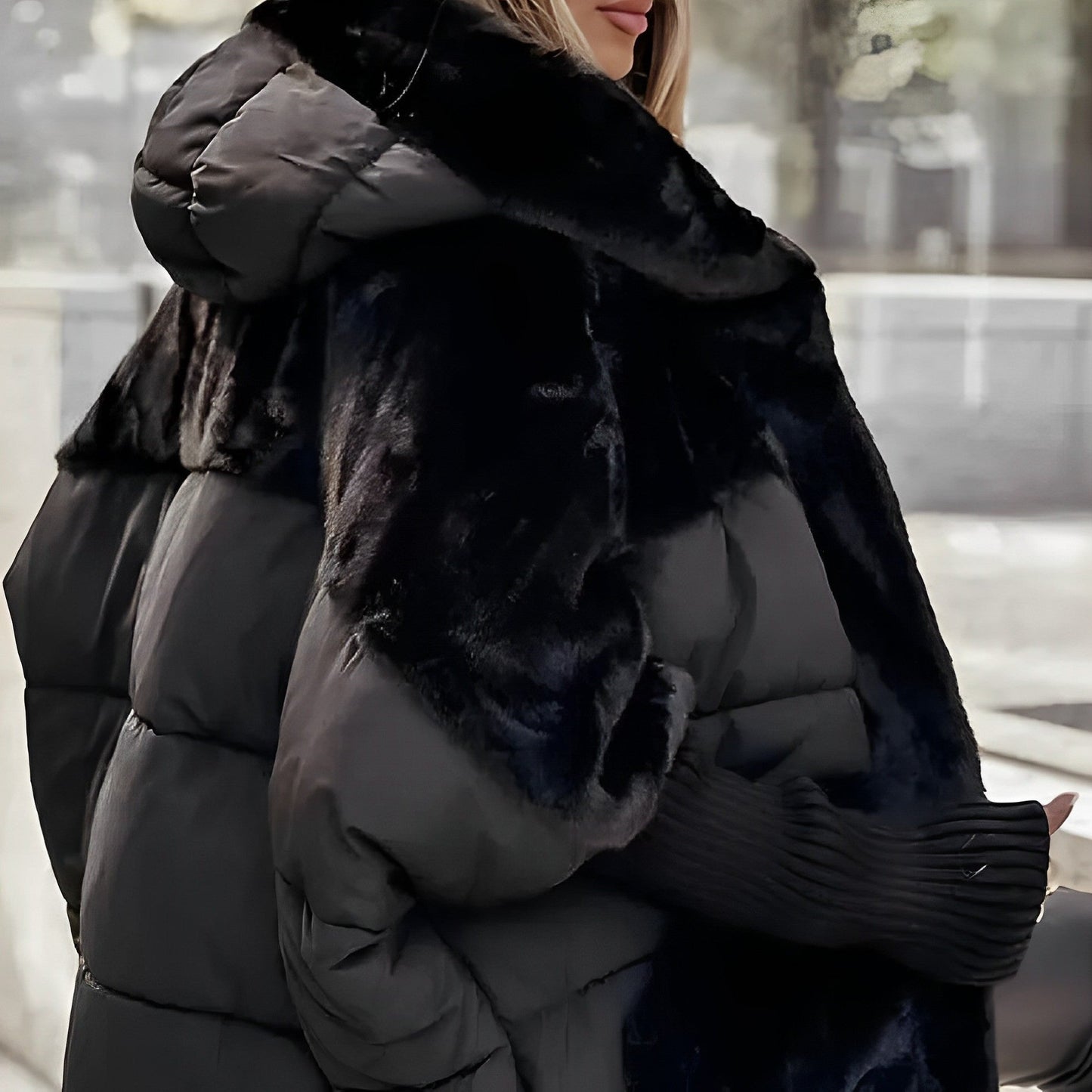 Damen Daunenjacke Warm Isoliert