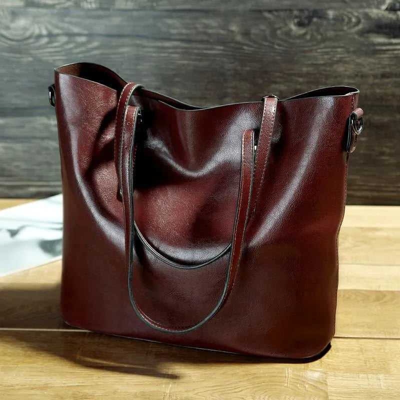 Damenhandtasche aus PU-Leder