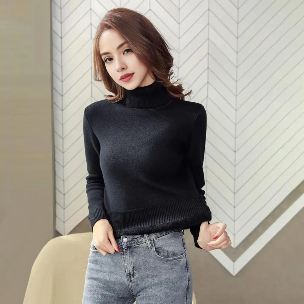 Norvielle Damen Fleece-Pullover Stilvoll - Norvielle